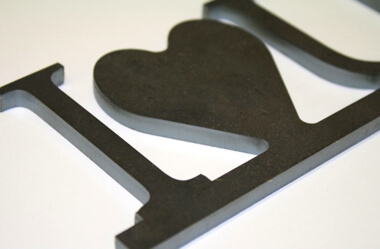 Mild Steel- laser cutting machine appplication