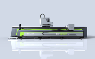 Safe and high-performance plate and tube integrated laser cutting machine
