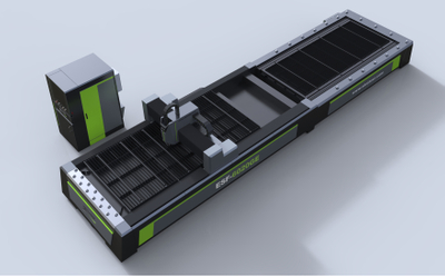 High-efficiency exchange table precision laser cutting machine