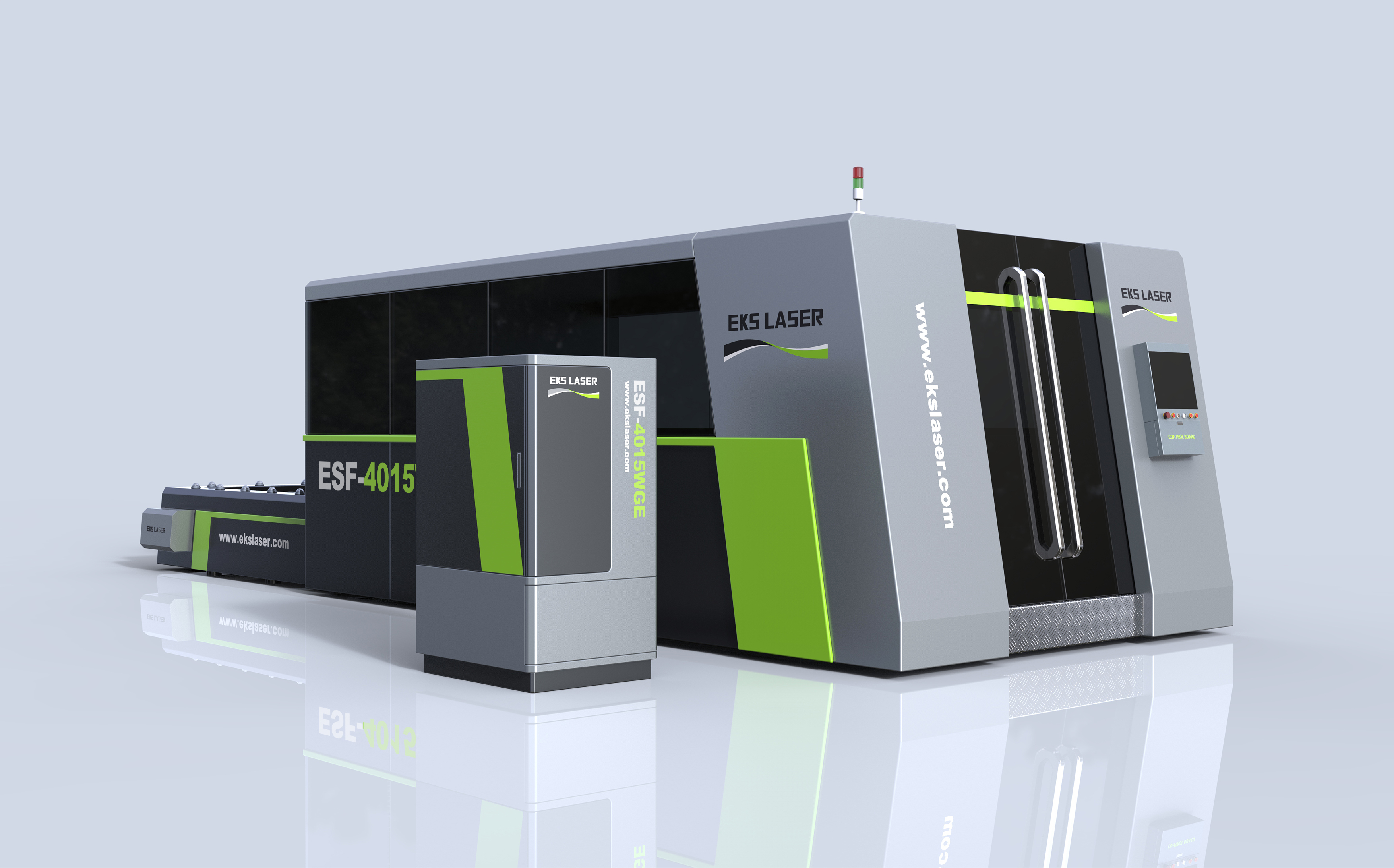 High-power full-surround exchange platform laser cutting machine