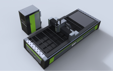 High precision galvanized sheet fiber laser cutting machine