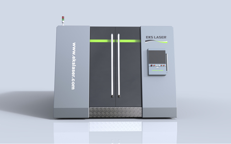 High-efficiency interchangeable tabletop fiber laser cutting machine