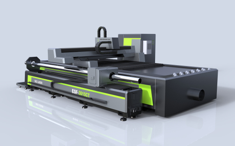 High Precision Steel Tube Plate CNC Fiber Laser Cutting Machine