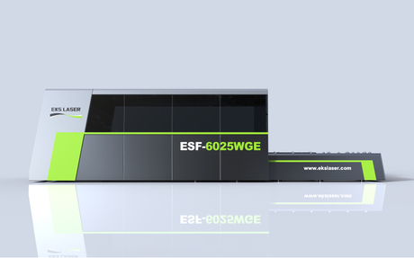 High-efficiency enveloping dual-platform fiber laser cutting machine