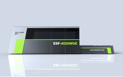 High-efficiency cutting closed exchange platform CNC laser cutting machine