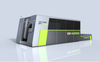 Protective large-enclosed dual-platform fiber laser cutting machine